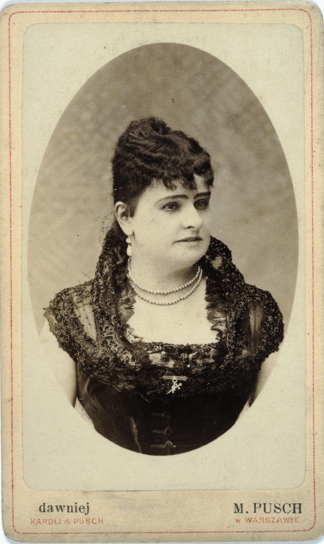 Portret Bronisławy Dowiakowskiej.
